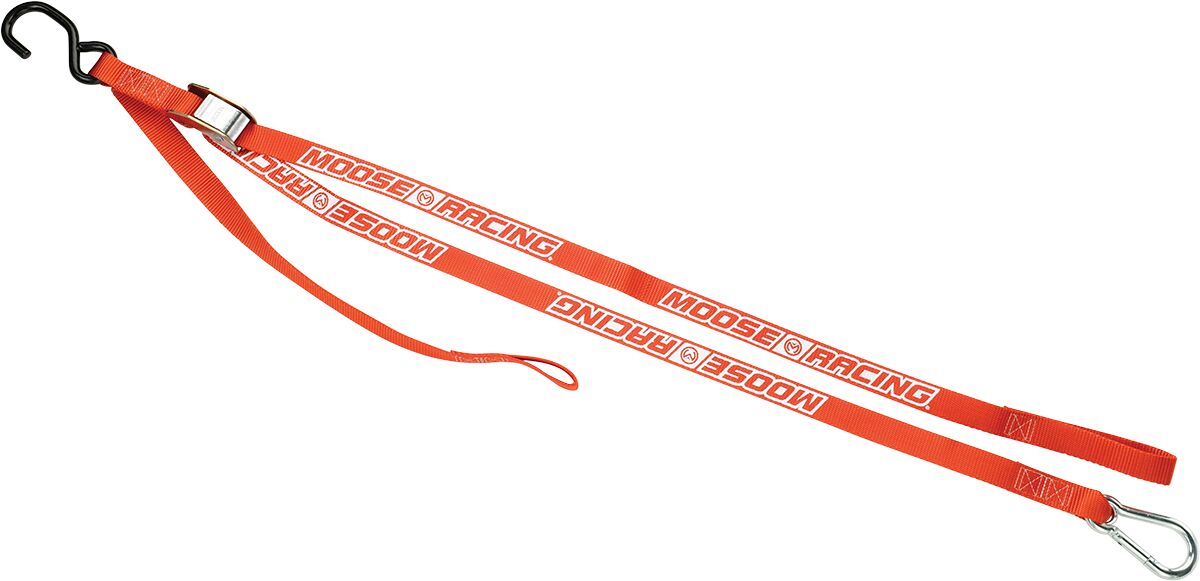 MOOSE OFFROAD HARD-PARTS TIE DOWN W/CARABINR&SH OR 3920-0357