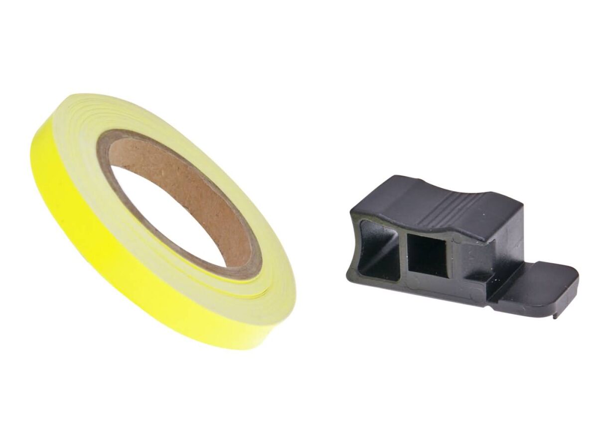 101 OCTANE RIM TAPE 6M X 7 MM NEON YELLOW IP34969