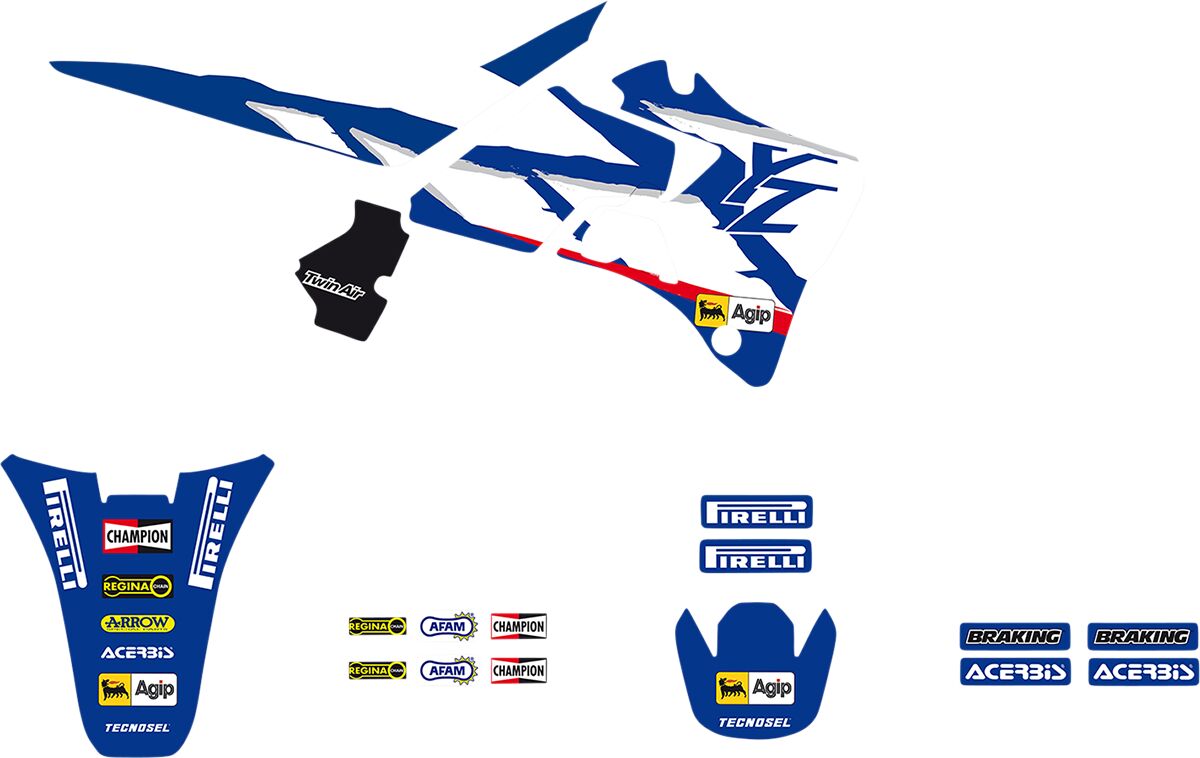TECNOSEL GRAPHIC KIT TEAM YAM 98 22V02