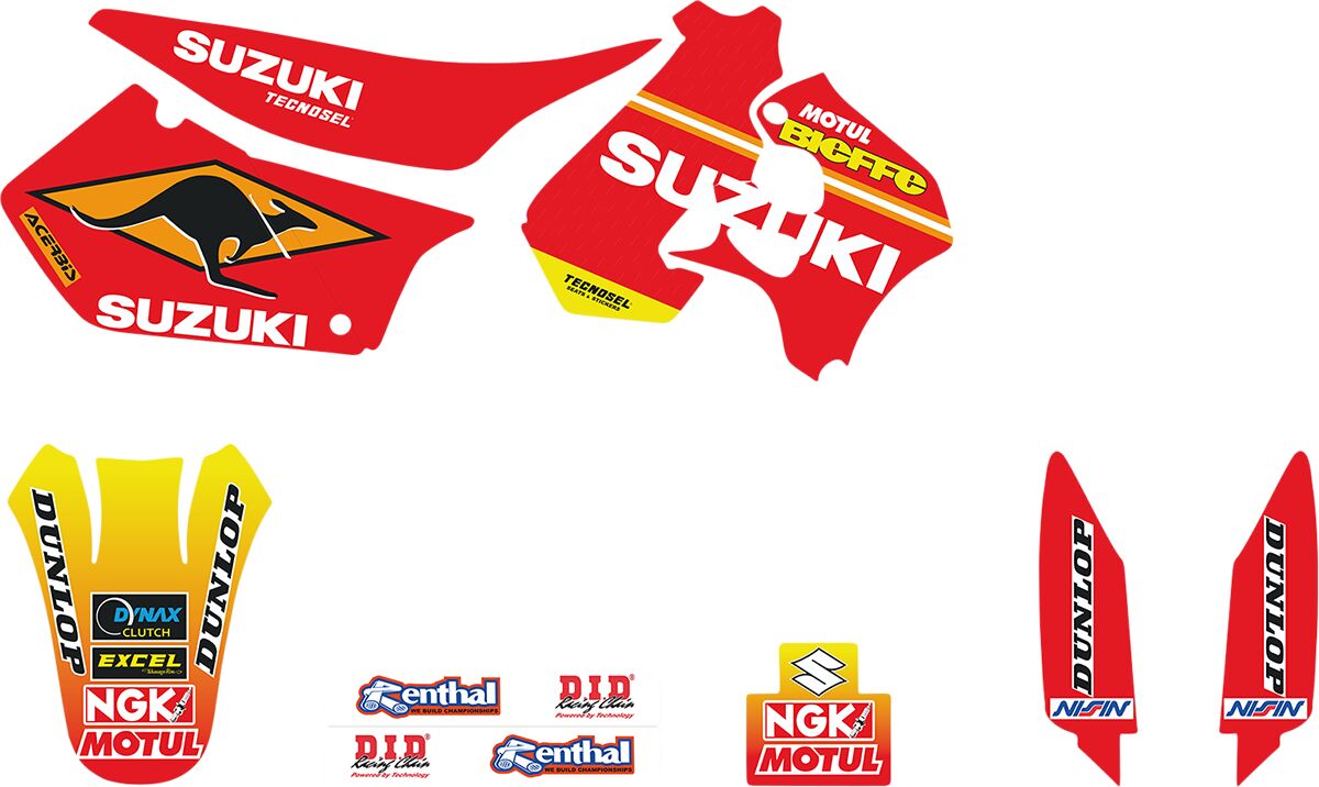 TECNOSEL GRAPHIC KIT TEAM SUZ 98 23V02