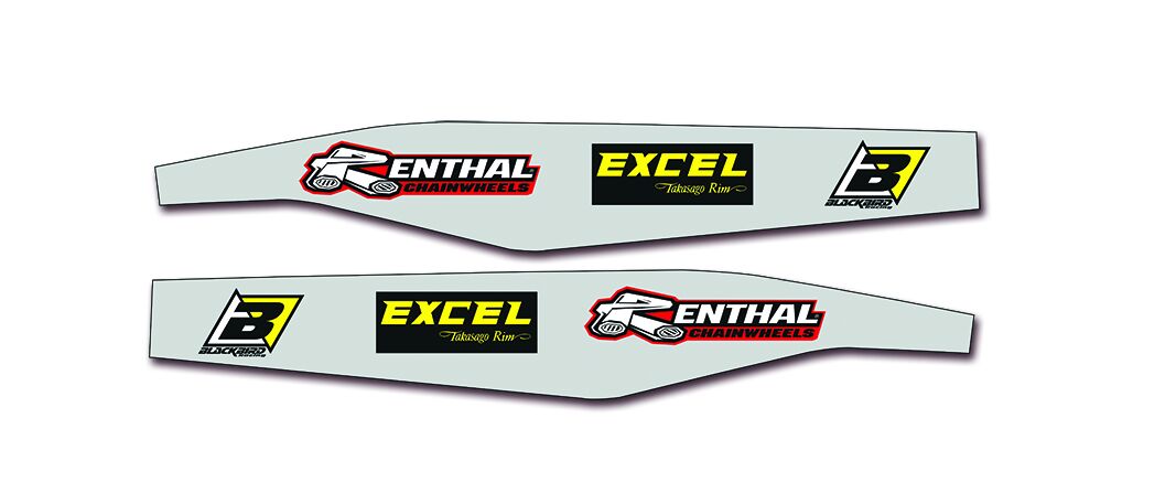BLACKBIRD RACING SWINGARM STICKER GAS MC21 5901N