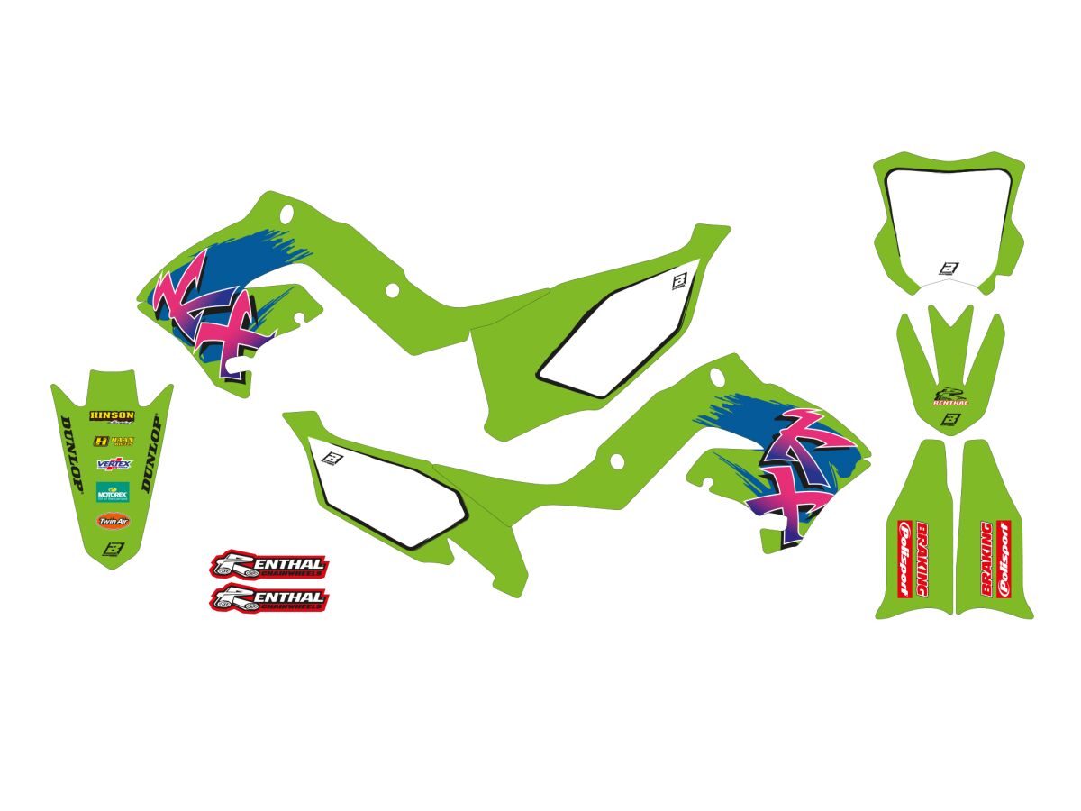 BLACKBIRD RACING GRAPHIC KT RETRO KX 2427AA