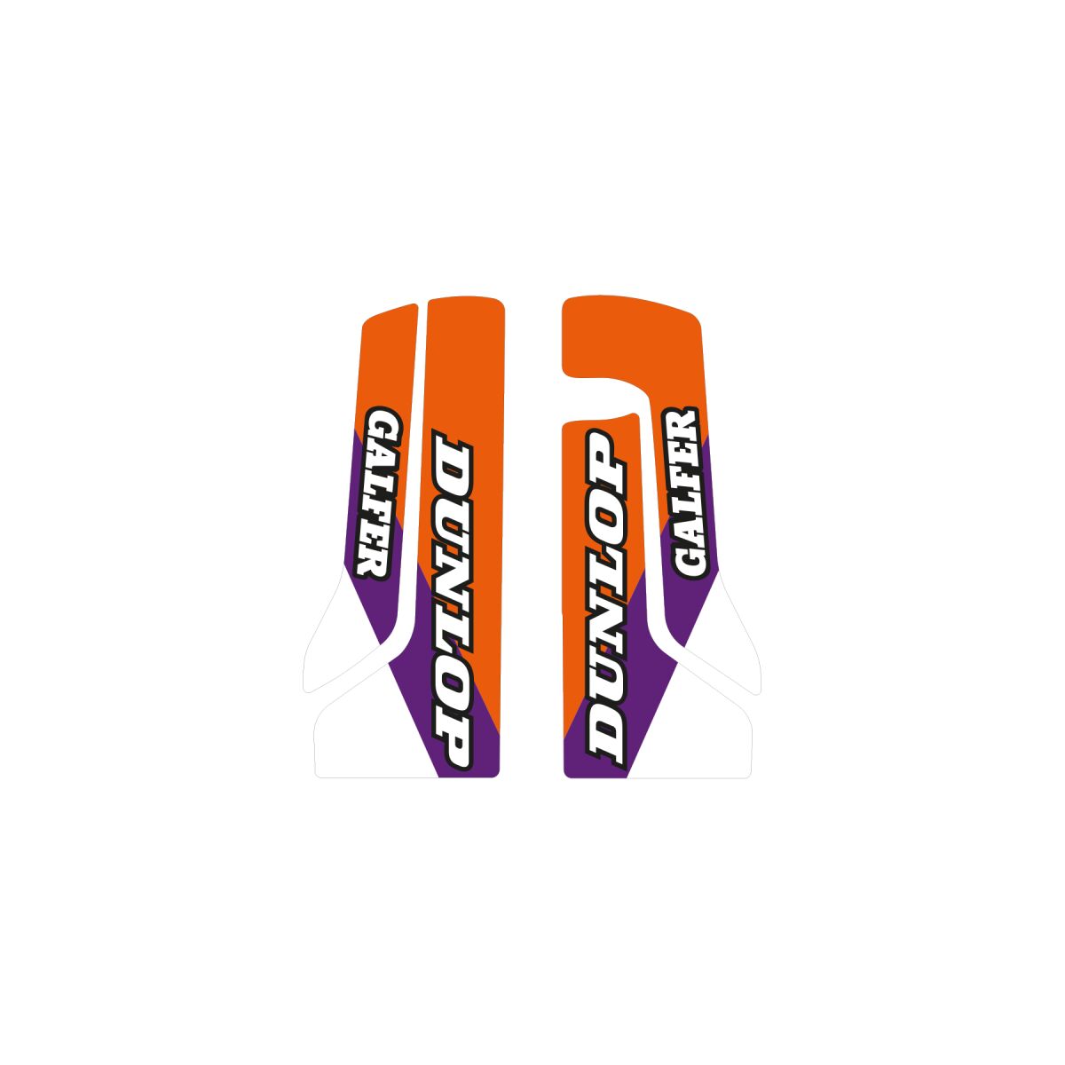 BLACKBIRD RACING FORKGUARD STICKER DREAM 5 KTM 5524AB