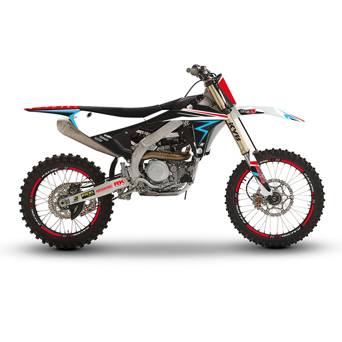 BLACKBIRD RACING GRAPHIC KIT DREAM 4 FANTIC XXF 2F03N