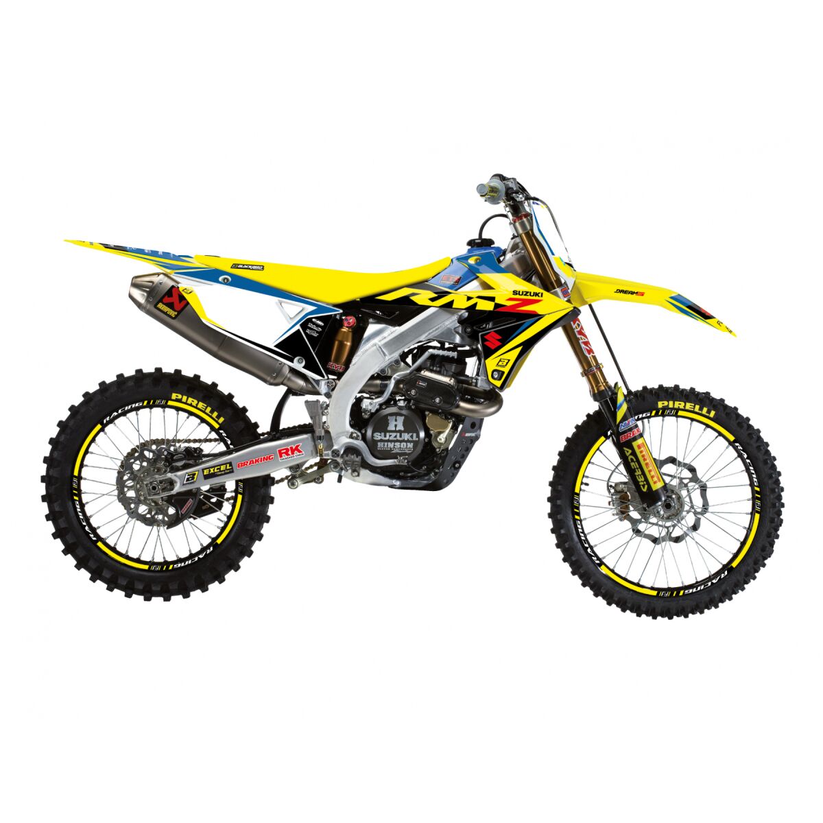 BLACKBIRD RACING GRAPHIC KIT DREAM 5 RMZ '18- 2320AB
