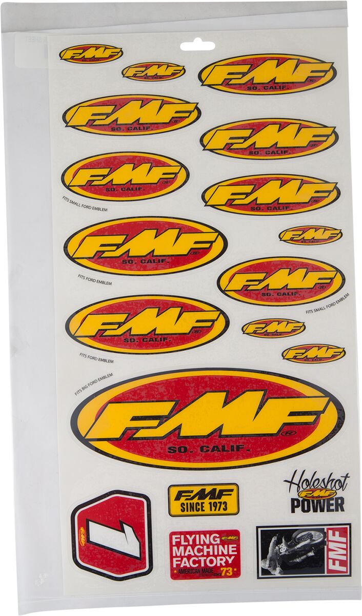 FMF DECAL FMF ASSORTED SHEET 014800