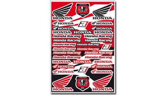 BLACKBIRD RACING DECAL LOGO KIT HON PVC 5076H