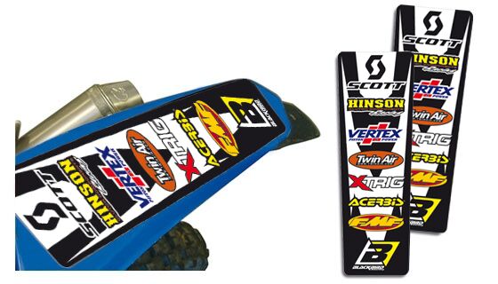 BLACKBIRD RACING FENDER SPONSOR DECAL 5005