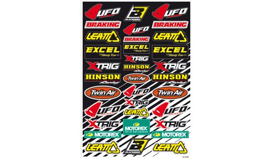 BLACKBIRD RACING DECAL LOGO KIT B 5076B