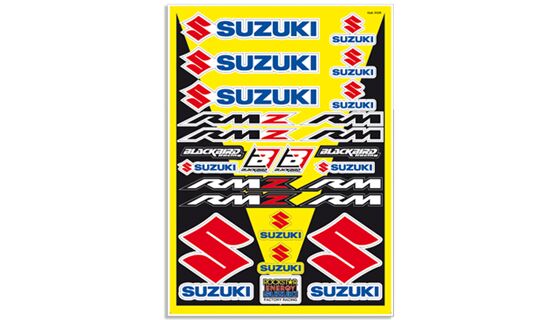 BLACKBIRD RACING DECAL LOGO KIT SUZ 5329