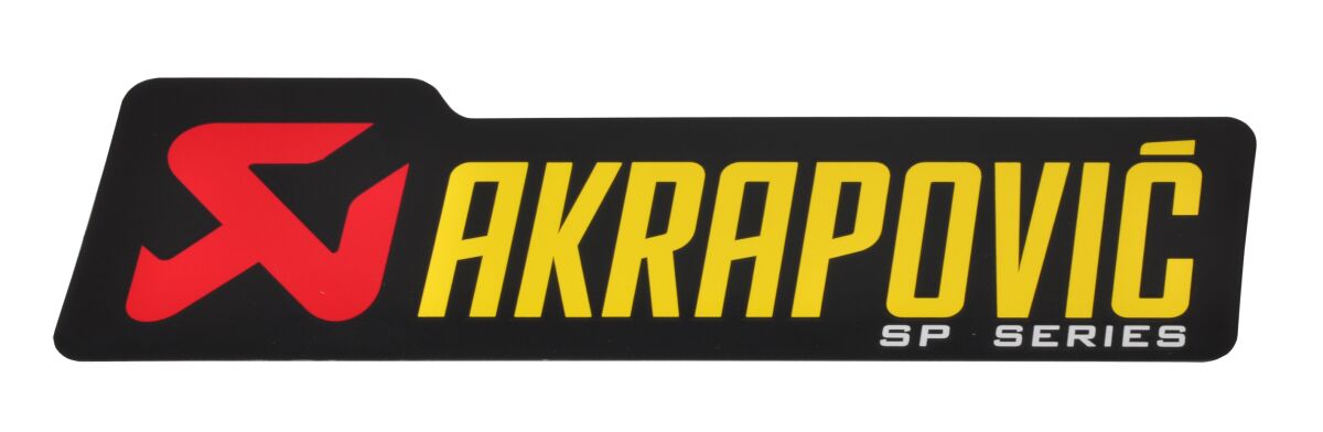 AKRAPOVIC STICKER AKRAPOVIC 150 MM P-HST2ALSP