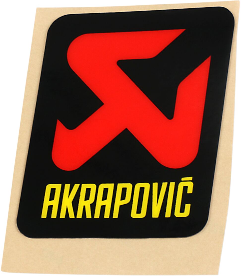 AKRAPOVIC STICKER AKRAPOVIC 60X70 P-VST4PO