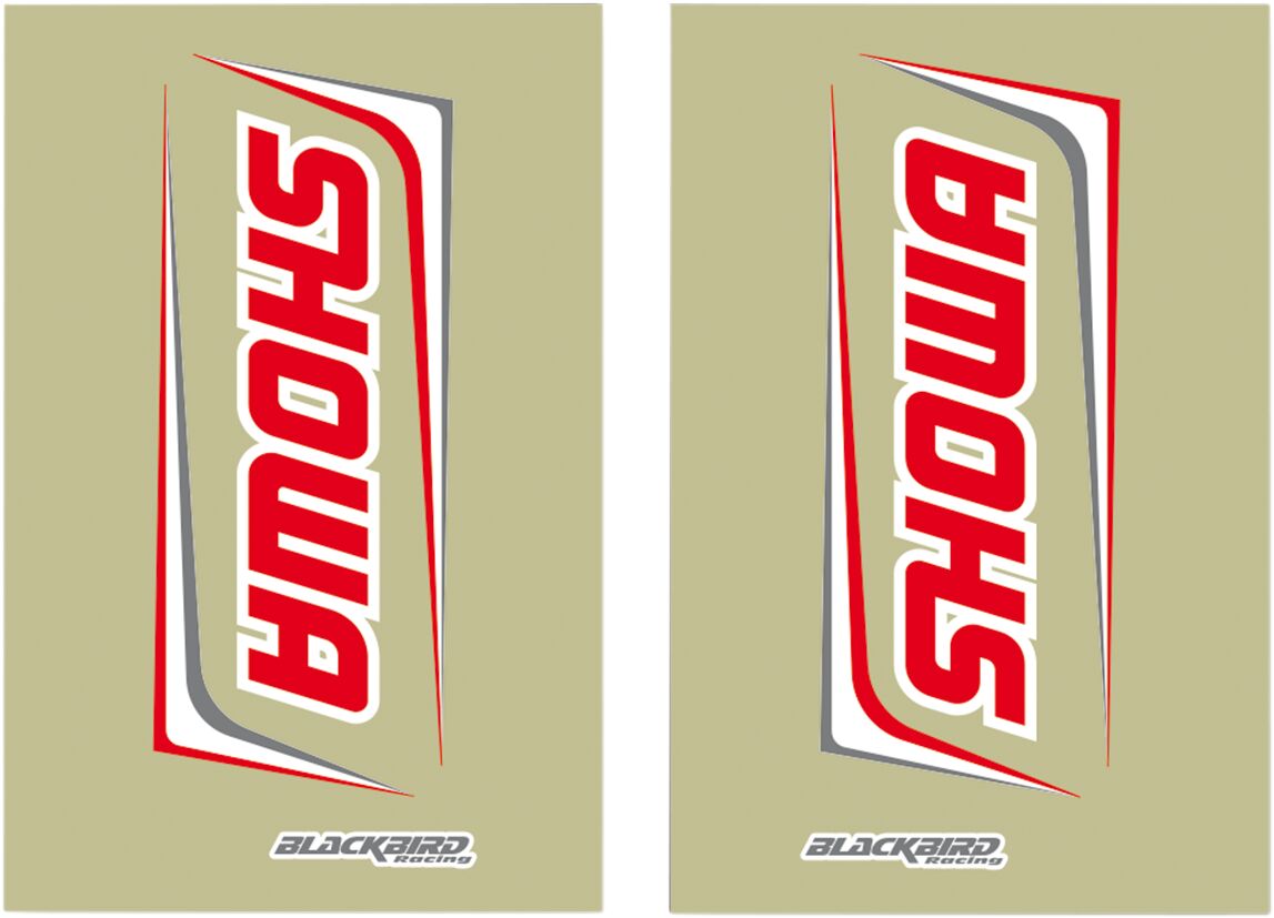 BLACKBIRD RACING FORK STICKERS SHOWA17 5045S1