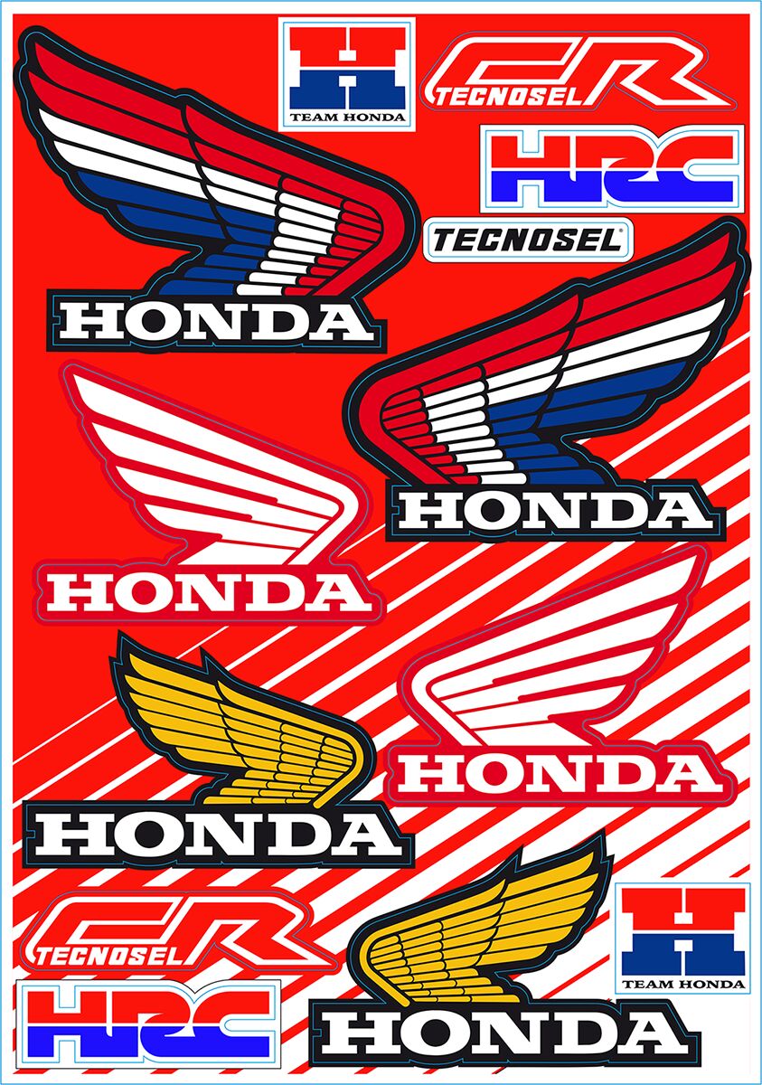 TECNOSEL STICKERS HONDA VINTAGE 51V00