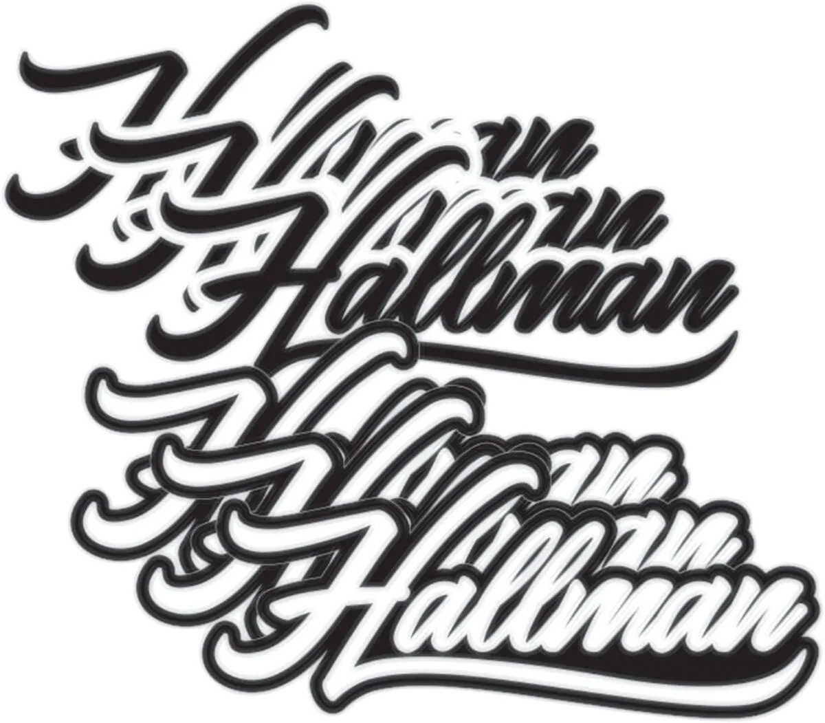 THOR-HALLMAN DECAL HALLMAN ORIGNAL 6PK 4320-2460