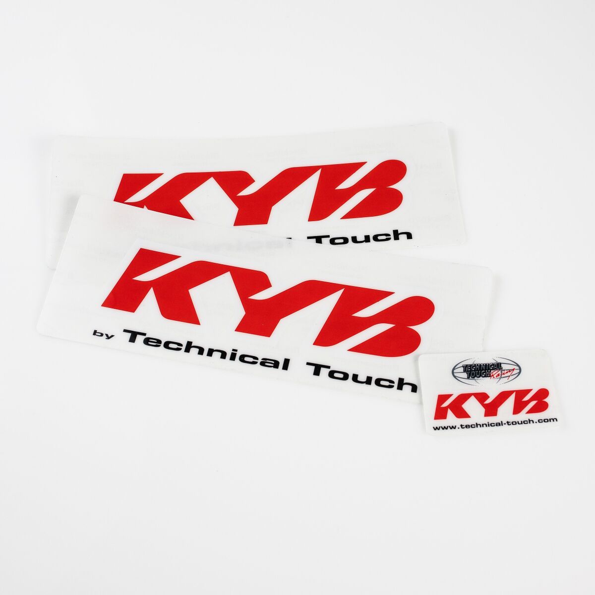 KYB KYB FORK STICKER SET RED 170010000302