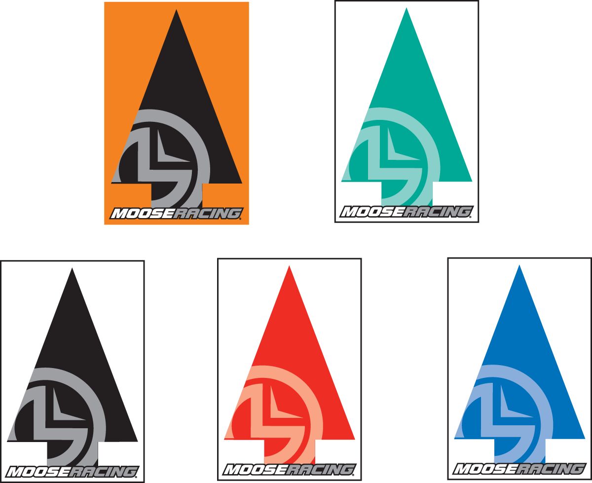MOOSE OFFROAD HARD-PARTS COURSE-ARROW BLUE/WHITE M9005-15PT