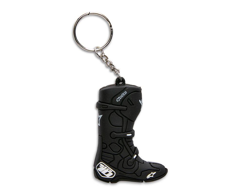 ALPINESTARS (CASUALS) KEY FOB TECH 10 BOOT BLACK 1230-94000-10