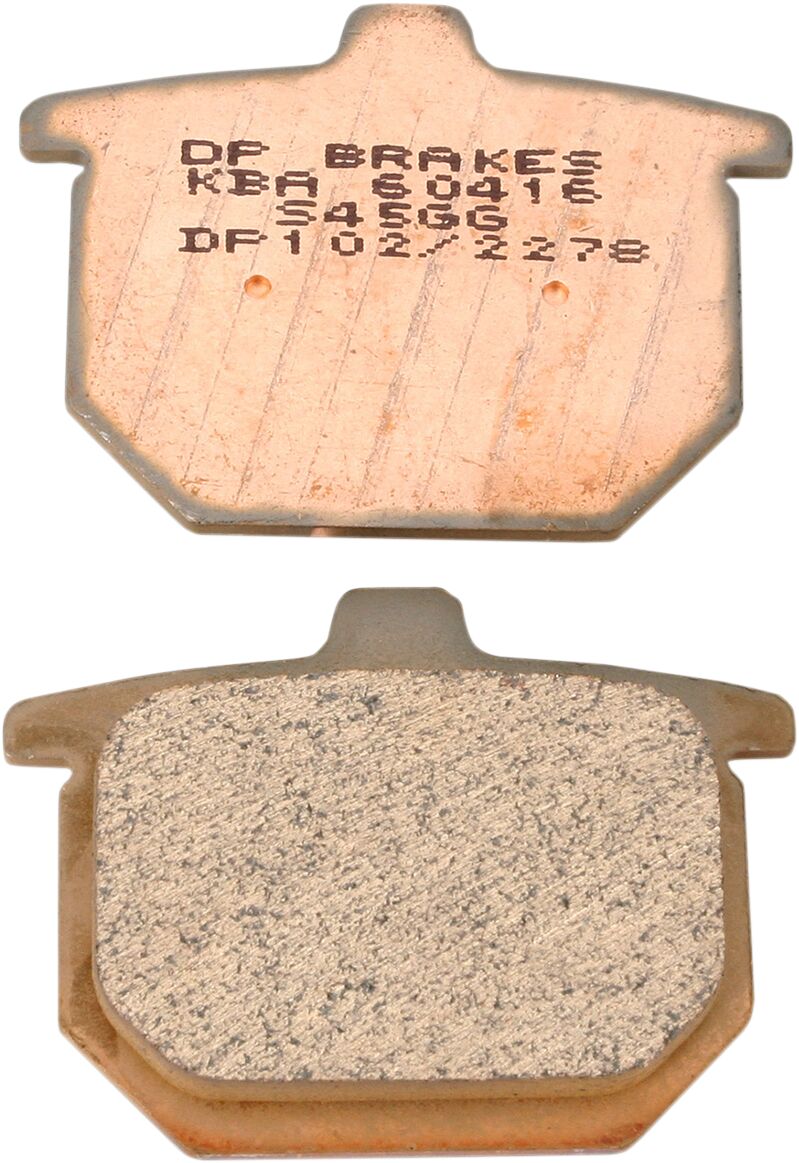 DP-Dunlopad μεταλλικά τακάκια DP102 για HONDA CBX 1000 78-80 / HONDA CB 900 F 79-81 / HONDA CB 750 F2 77-83 1 σετ για 1 δαγκάνα