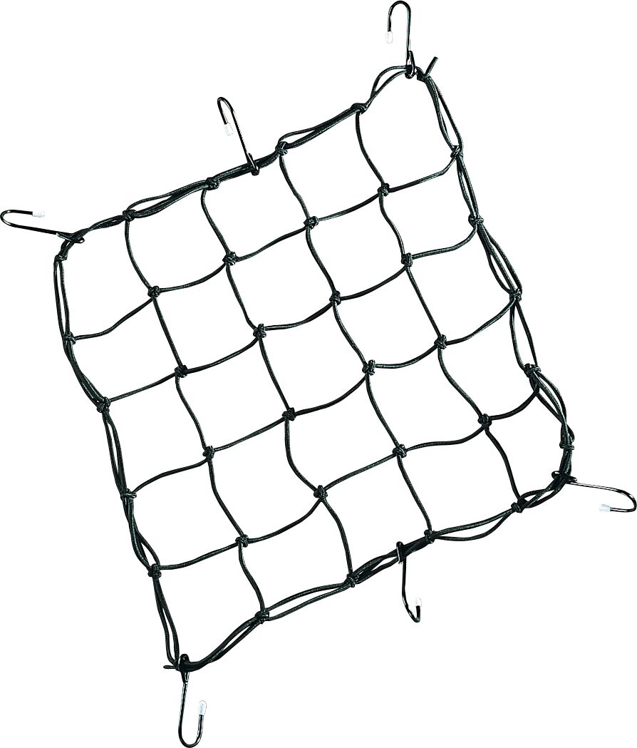 DRAG SPECIALTIES 15X15 CARGO NET-BLACK 6 H 10-6099B-HC4