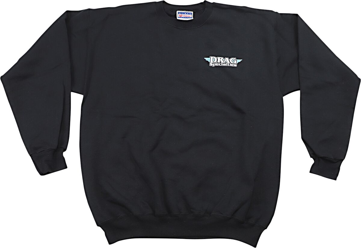 DRAG SPECIALTIES DRAG SW/SHIRT BLACK X-LRG 111828