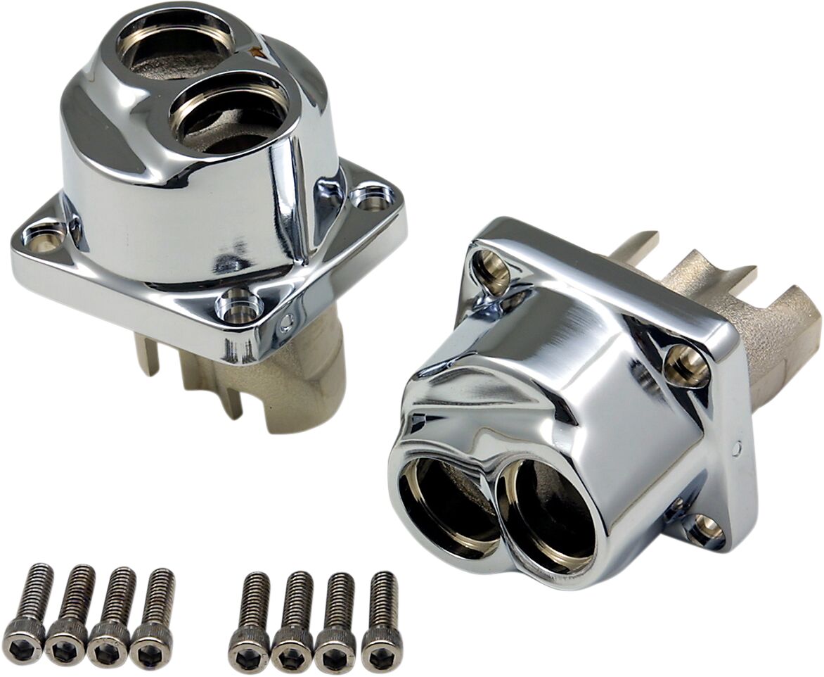 DRAG SPECIALTIES CHRM LIFTER BLOCKS EVO BT 26533