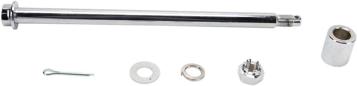 DRAG SPECIALTIES AXLE REAR CHR 91-99 DYNA 16-0301-BC520