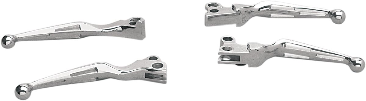 DRAG SPECIALTIES CHR SLOTTED LVRS F/82-95 07-0571-BC307