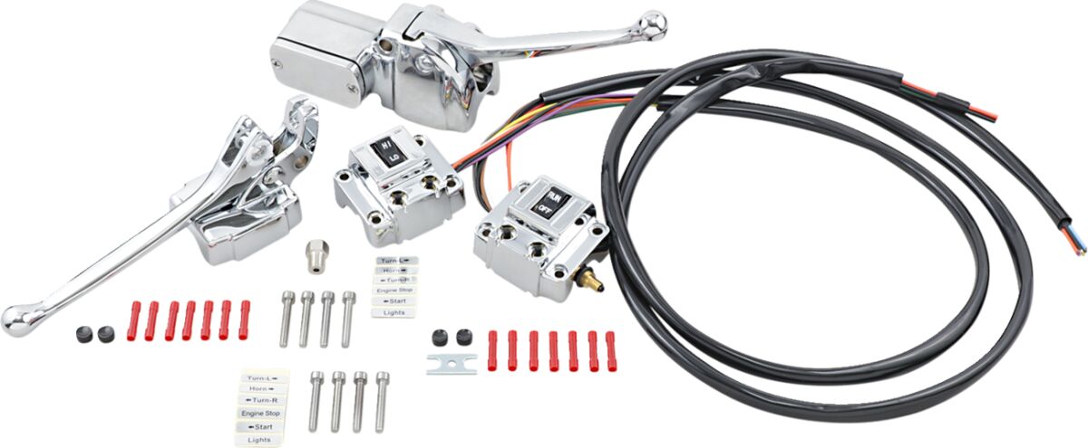DRAG SPECIALTIES H/B CONTROL W/SWITCH72-81 42375-LBX2
