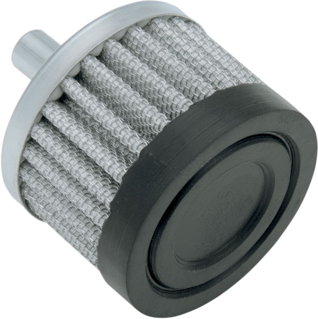 DRAG SPECIALTIES RUB TOP CR/CASE VENT FILT 35-0313-BC104