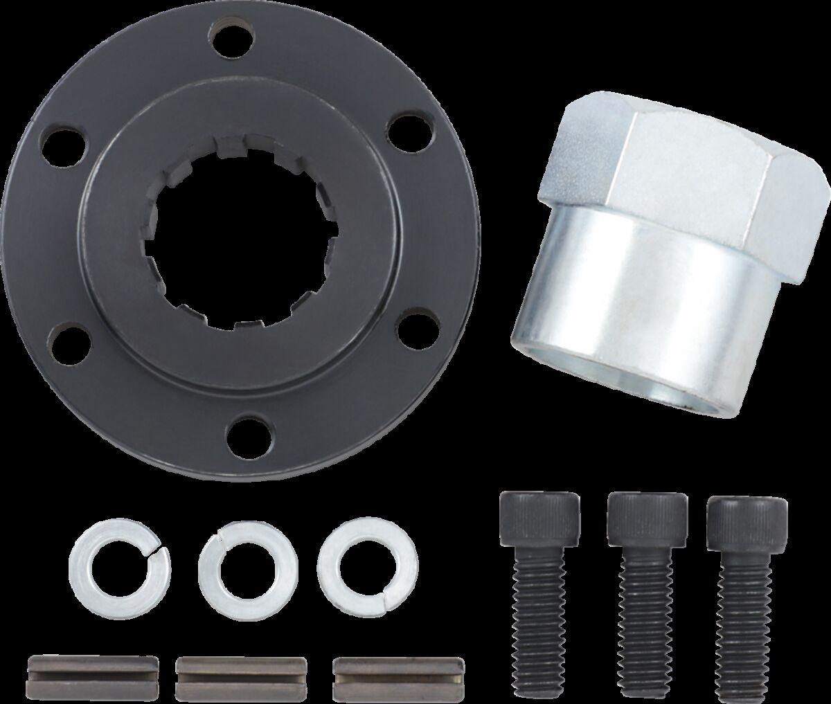 BELT DRIVES LTD. 1/4 OFFSET W/SCREWS  NUT IN-250