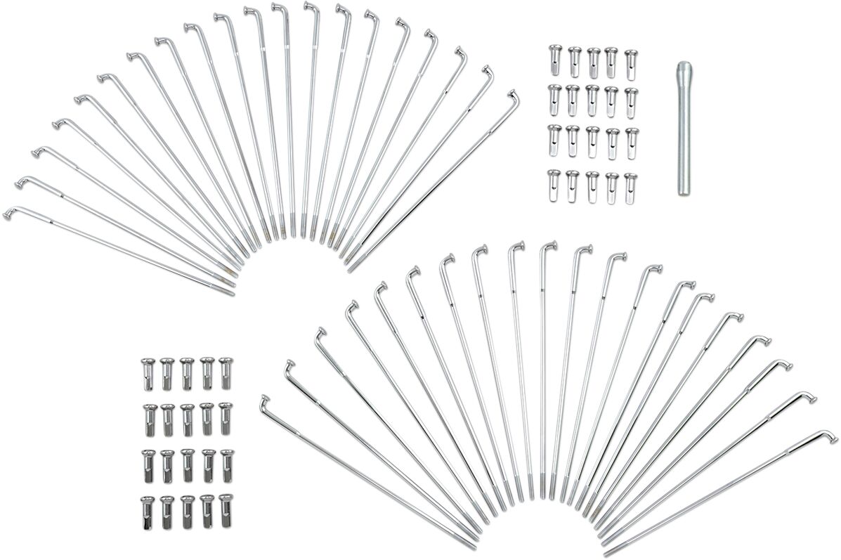 DRAG SPECIALTIES CHROME SPOKES STAINLESS STEEL 16-0501-BC629