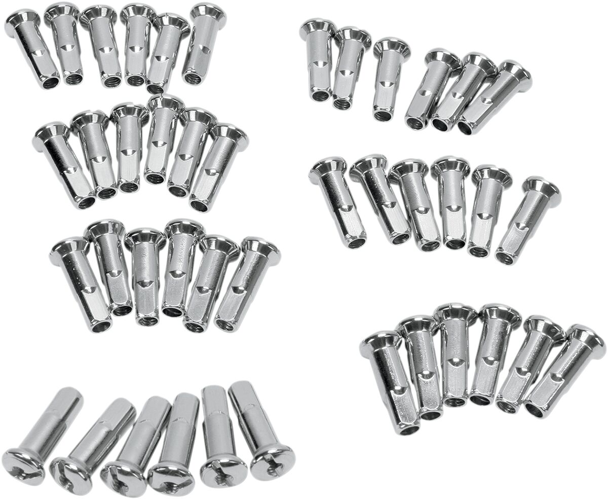 DRAG SPECIALTIES SS X-LONG SPOKE NIPPLES 160500SSE42-HC3