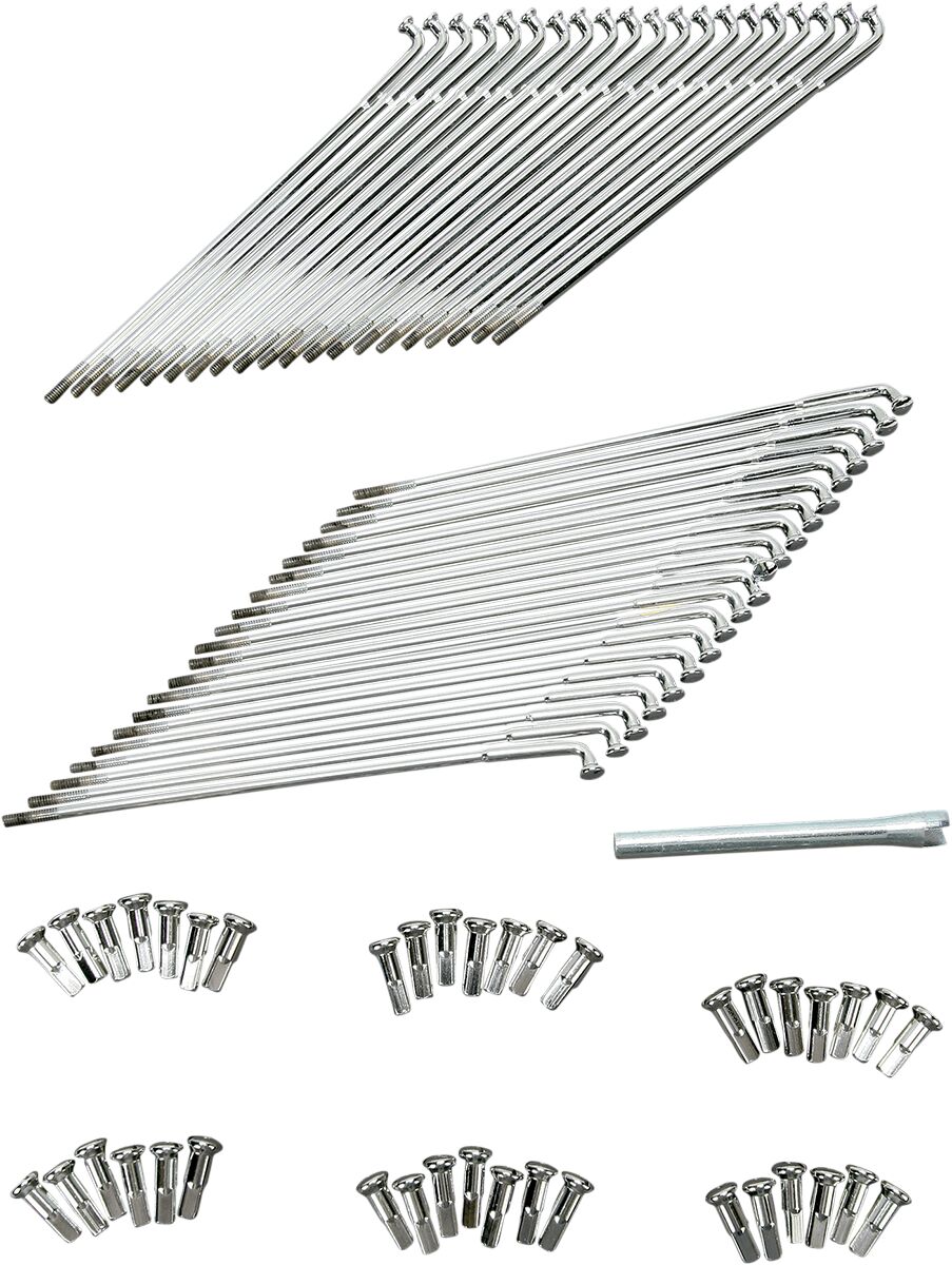 DRAG SPECIALTIES CHR SPOKES STL HUB 21C-R 16-0513-BC629