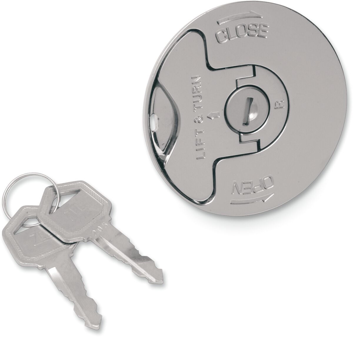 DRAG SPECIALTIES LOCKING GAS CAP VENTED 011551