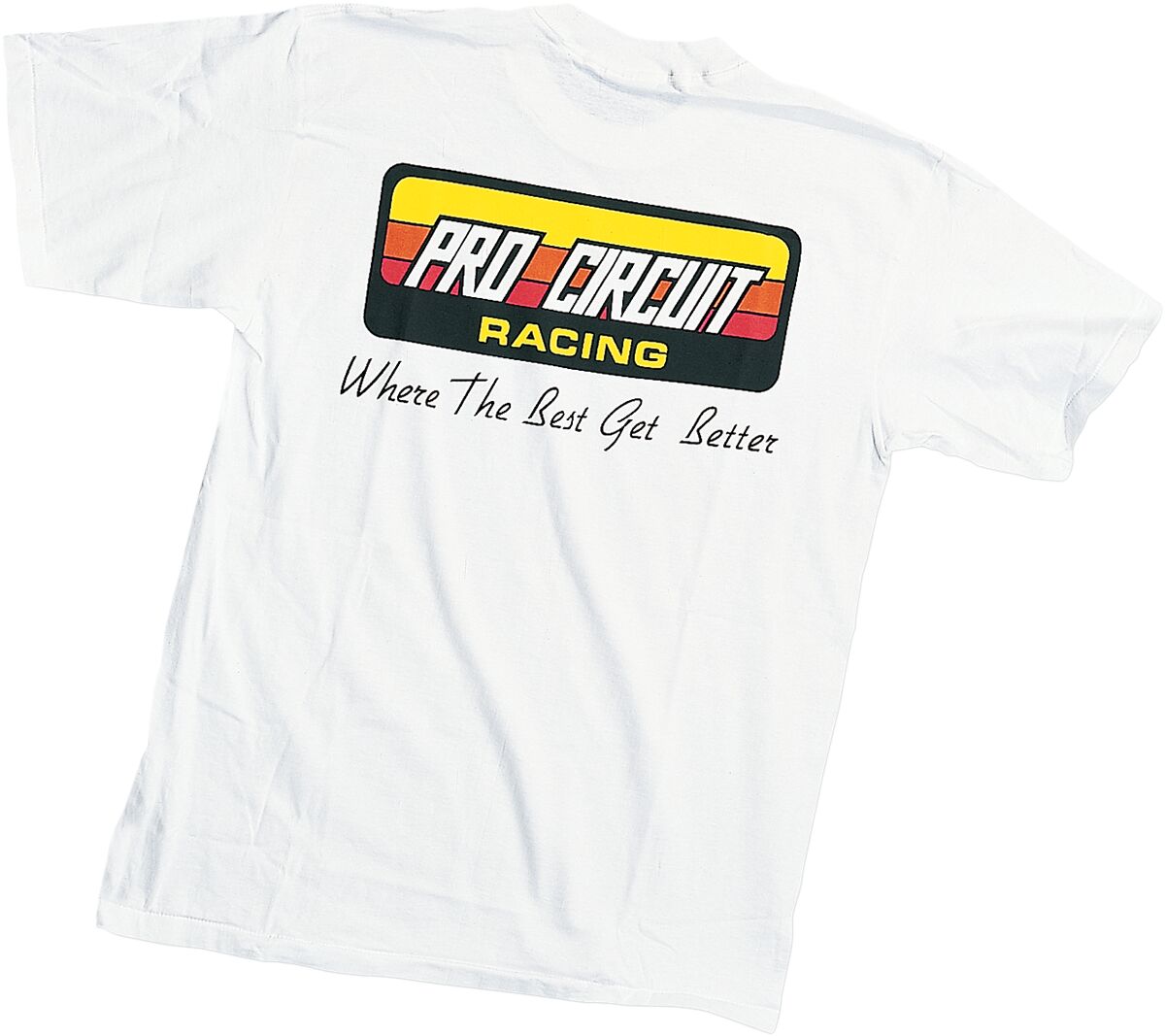 PRO CIRCUIT TSHIRT-ORIG. LOGO WHT L PC0118-0130