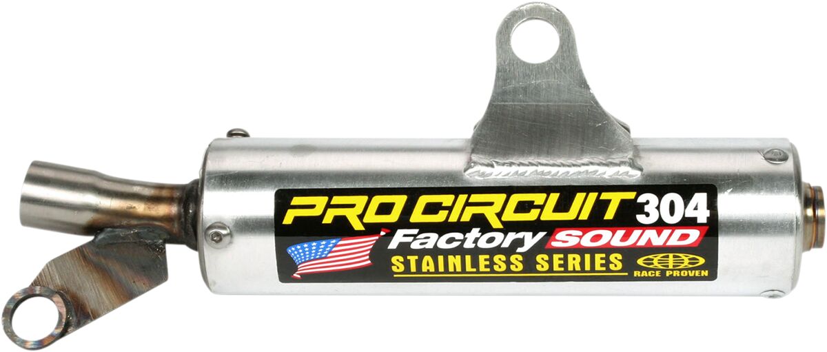 PRO CIRCUIT STN. SILENC. RM125 89-92 SS89125-304
